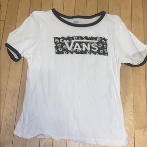 White Vans Shirt